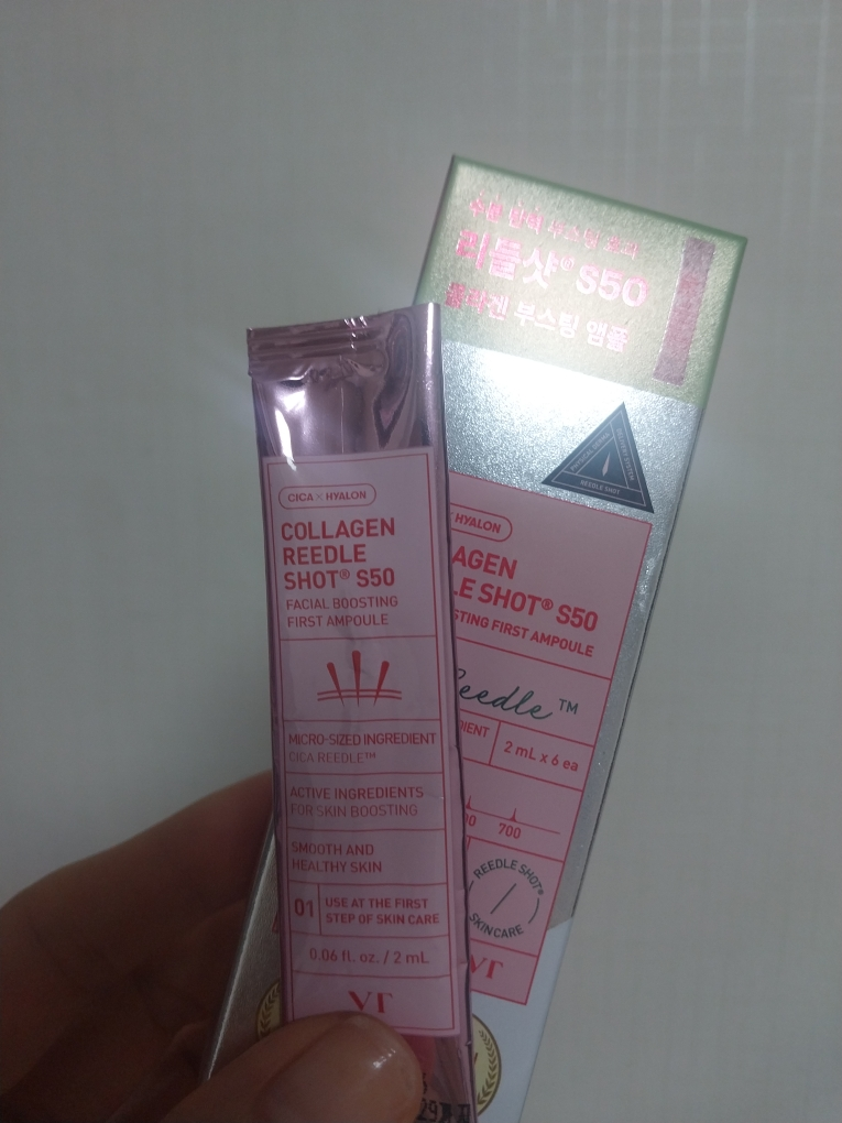 瑞德尔肖特S50面部提升首要安瓿液[胶原蛋白]的真实用户使用照片