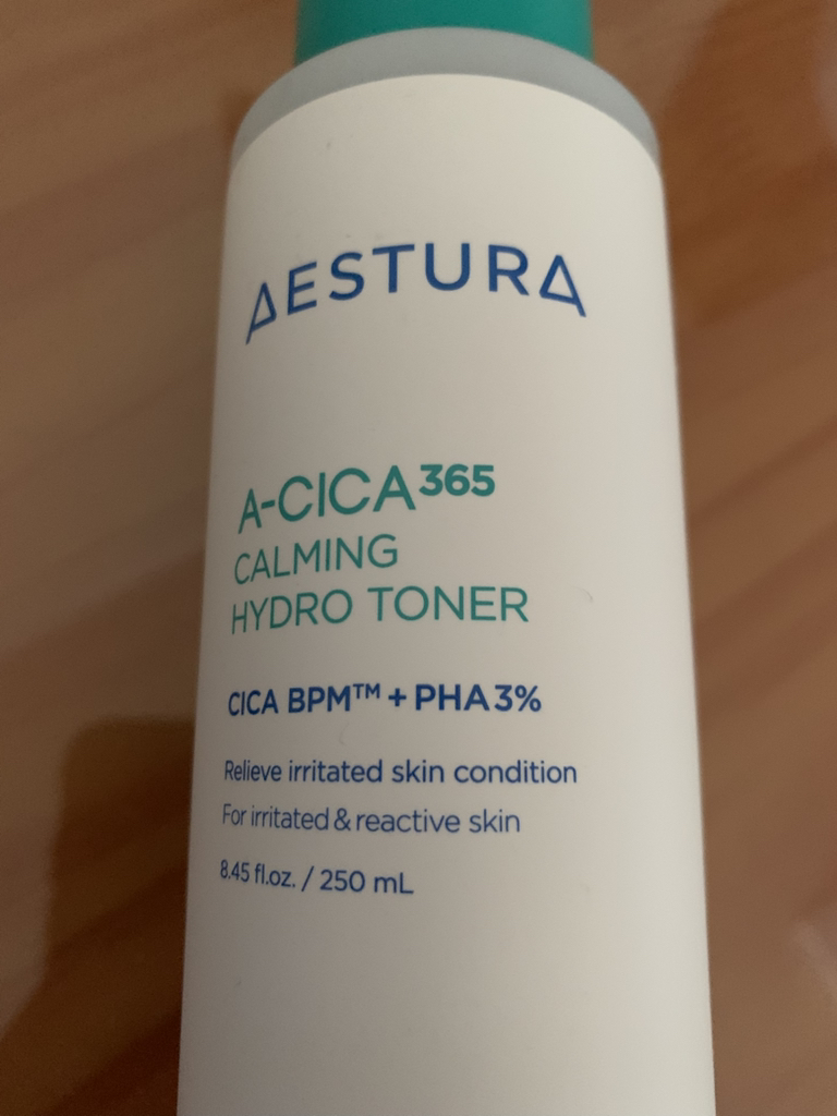 Real user review photo of A-CICA365 CALMING HYDRO TONER