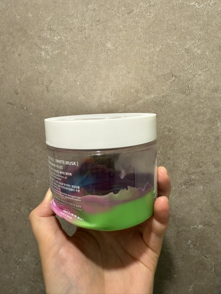 高浓缩蛋白护理大理石发膜[白麝香]的真实用户使用照片