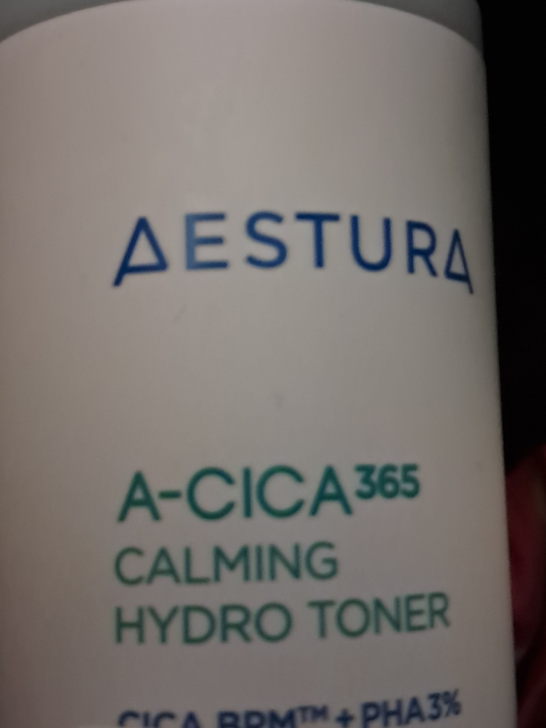 Real user review photo of A-CICA365 CALMING HYDRO TONER