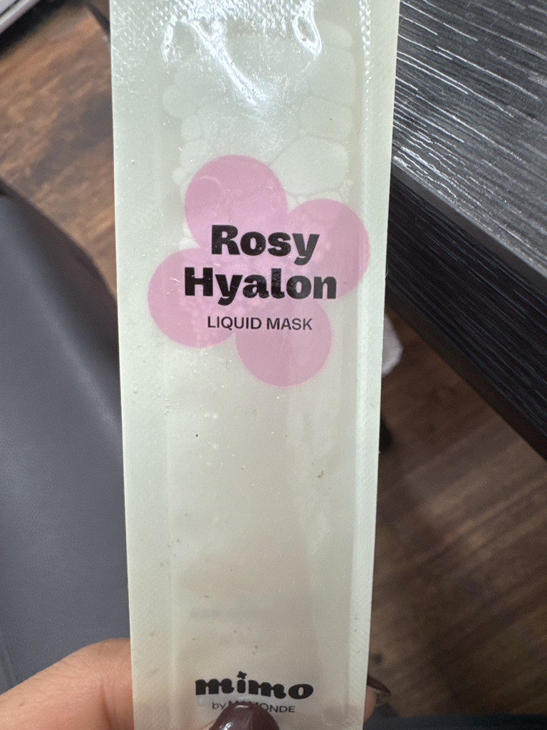 罗吉-希亚隆液体面膜的真实用户使用照片
