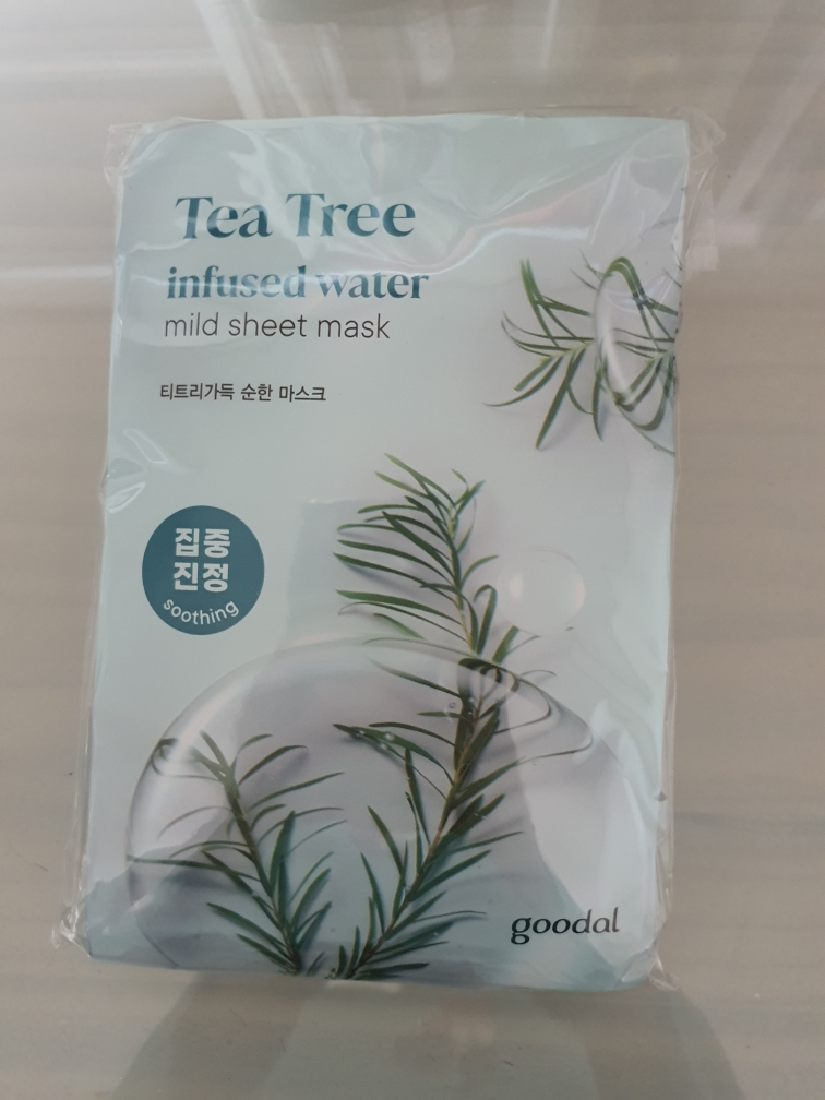 温和的口罩[富含茶树精油]的真实用户使用照片