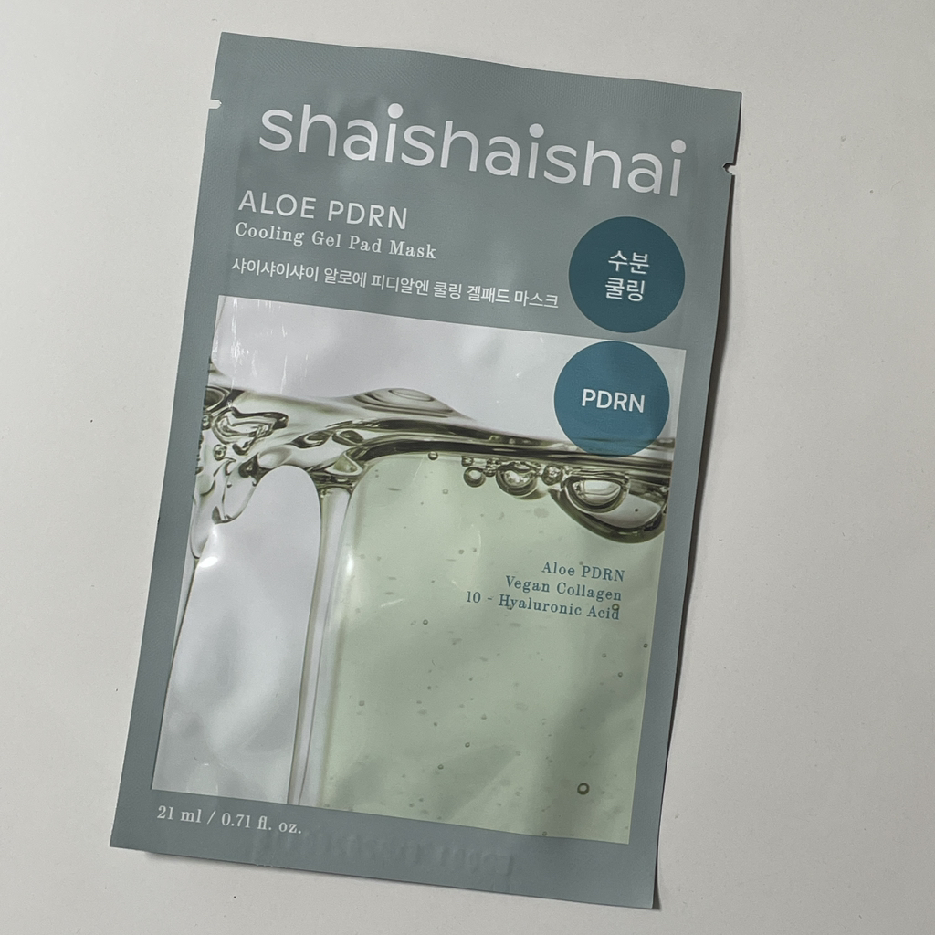 샤이샤이샤이 (shaishaishai) 알로에 PDRN 쿨링 겔패드 마스크 review image