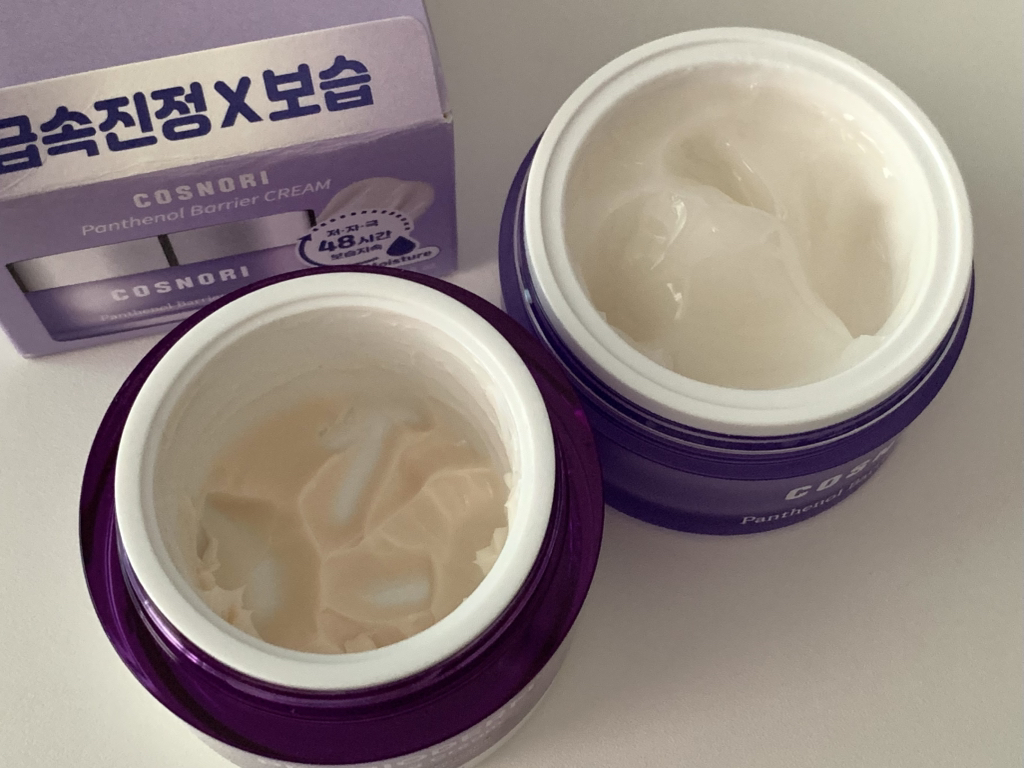 泛醇屏障面霜的真实用户使用照片