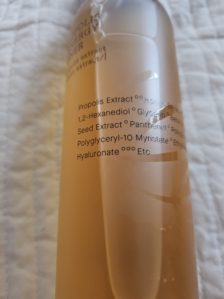 Real user review photo of Full Fit Propolis Synergy Toner