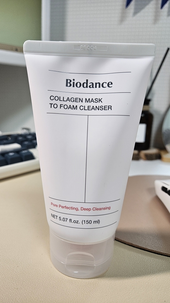 바이오던스 (Biodance) 콜라겐 팩 투 폼 클렌저 review image
