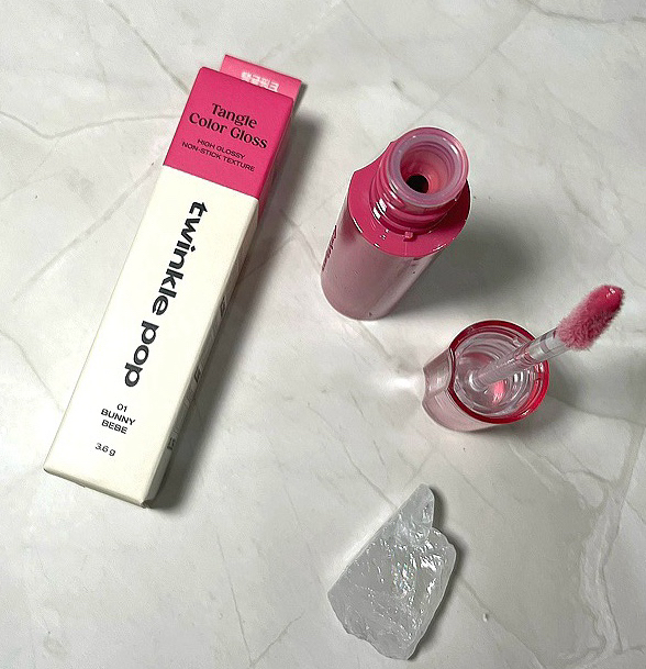 Tangle Colour Gloss [01 Bunnybabe]，兔女郎色的真实用户使用照片