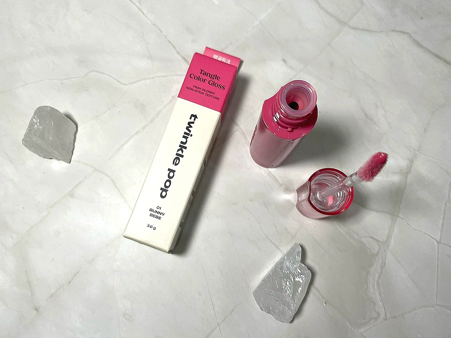 Tangle Colour Gloss [01 Bunnybabe]，兔女郎色的真实用户使用照片