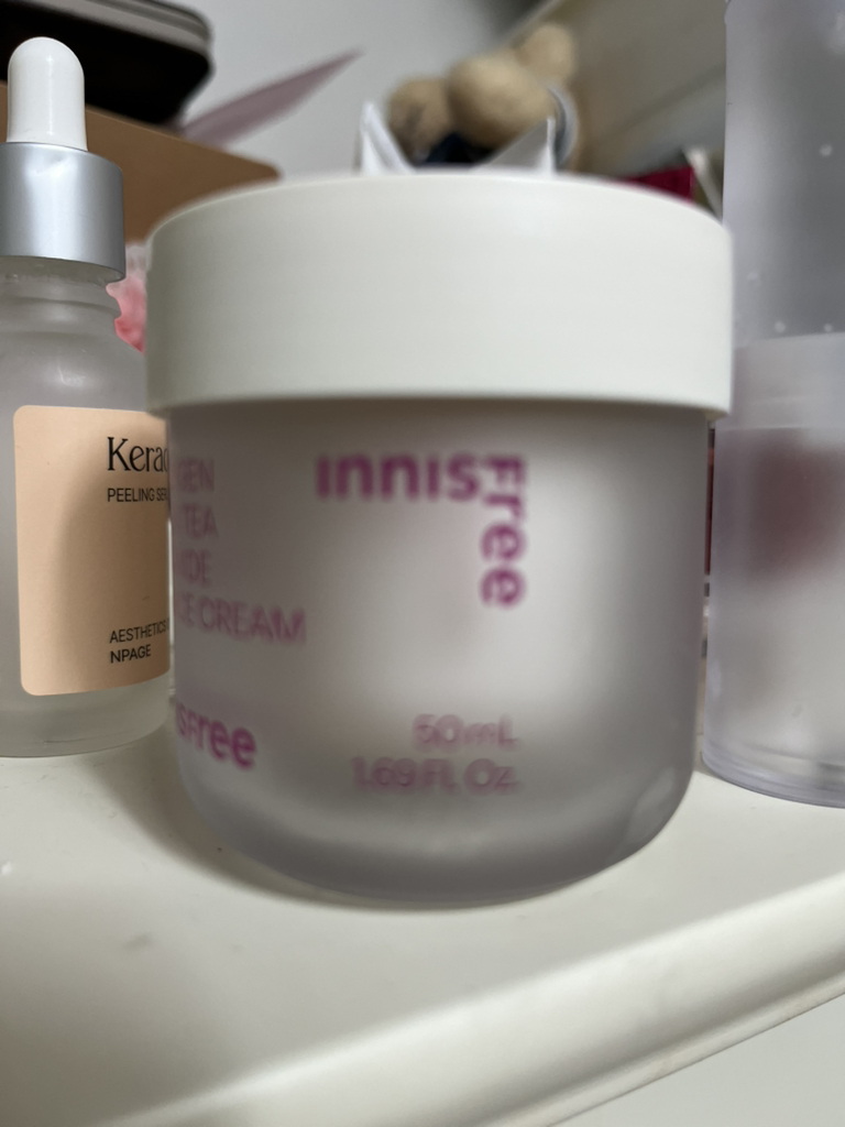 이니스프리 (INNISFREE) 콜라겐 그린티 세라마이드 탄력장벽 크림 review image