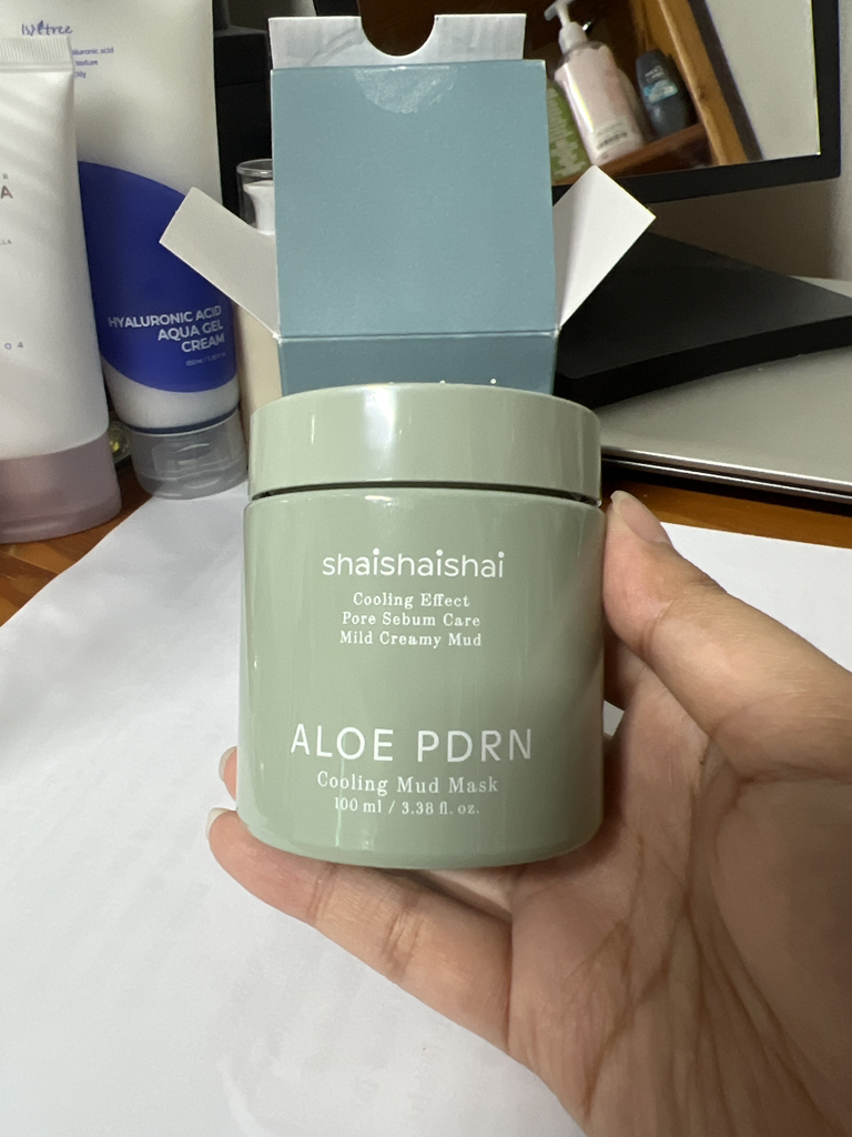샤이샤이샤이 (shaishaishai) 알로에 PDRN 쿨링 머드 마스크 review image