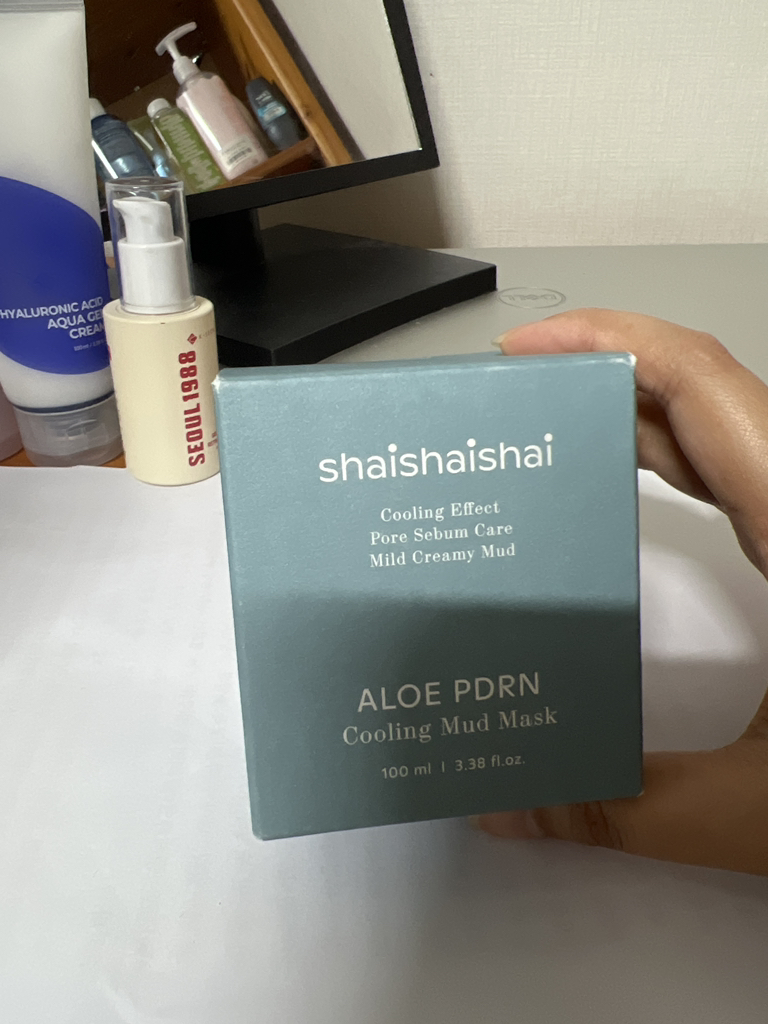 샤이샤이샤이 (shaishaishai) 알로에 PDRN 쿨링 머드 마스크 review image