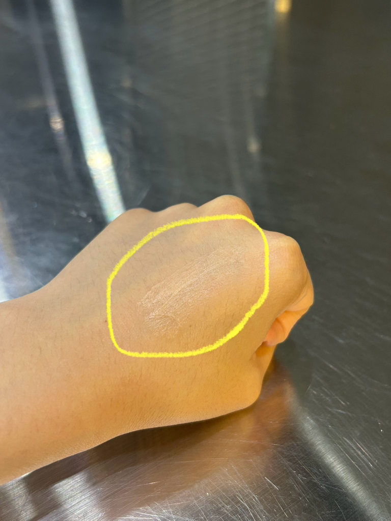 平衡泡沫底霜的真实用户使用照片