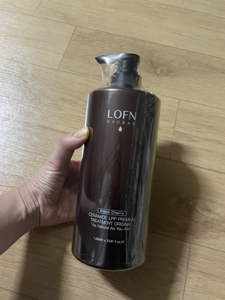 로픈 (LOFN) 바오밥 세라마이드 엘피피 프리미엄 헤어 트리트먼트 오리지널 [블랙체리] review image