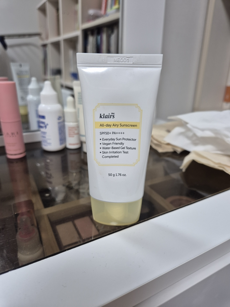 全天候防晒霜 [SPF50+/PA++++]的真实用户使用照片