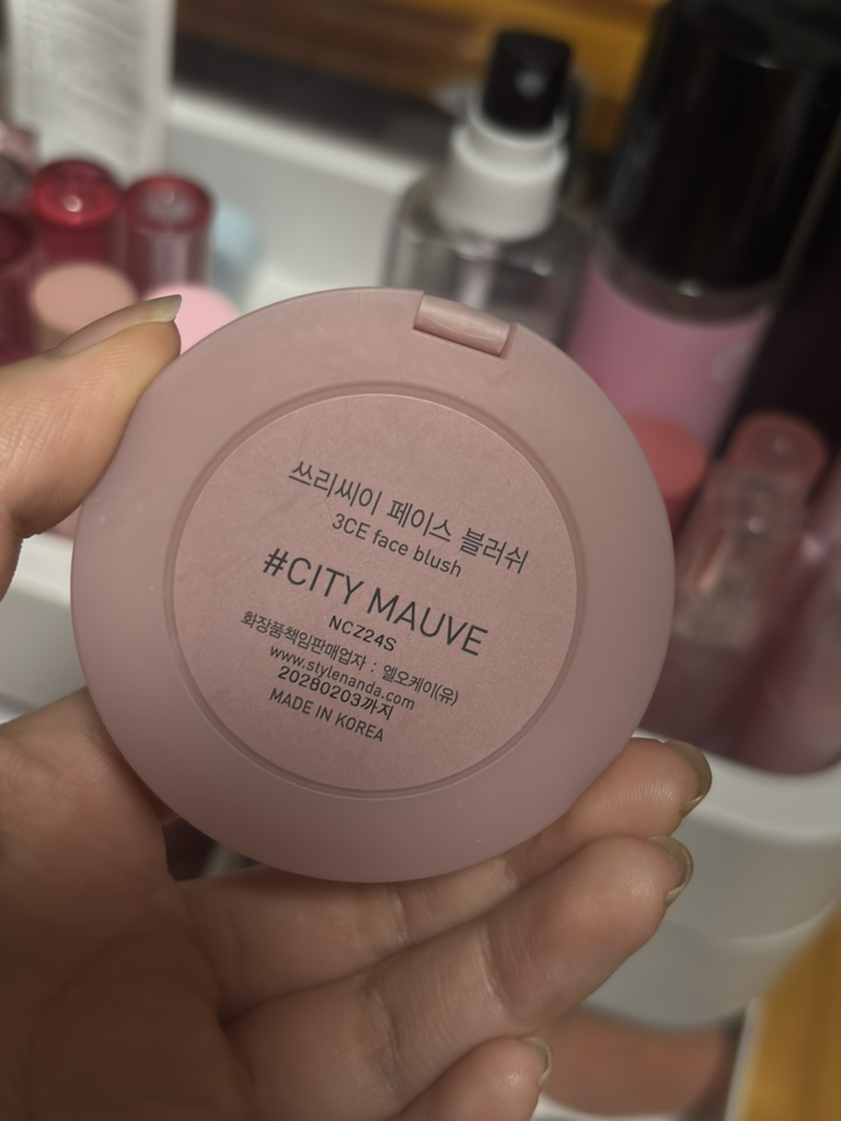 3CE SPLIT SECOND EDITION FACE BLUSH [#CITY MAUVE] review image