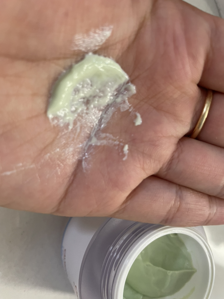 Real user review photo of Calming Down Cream
