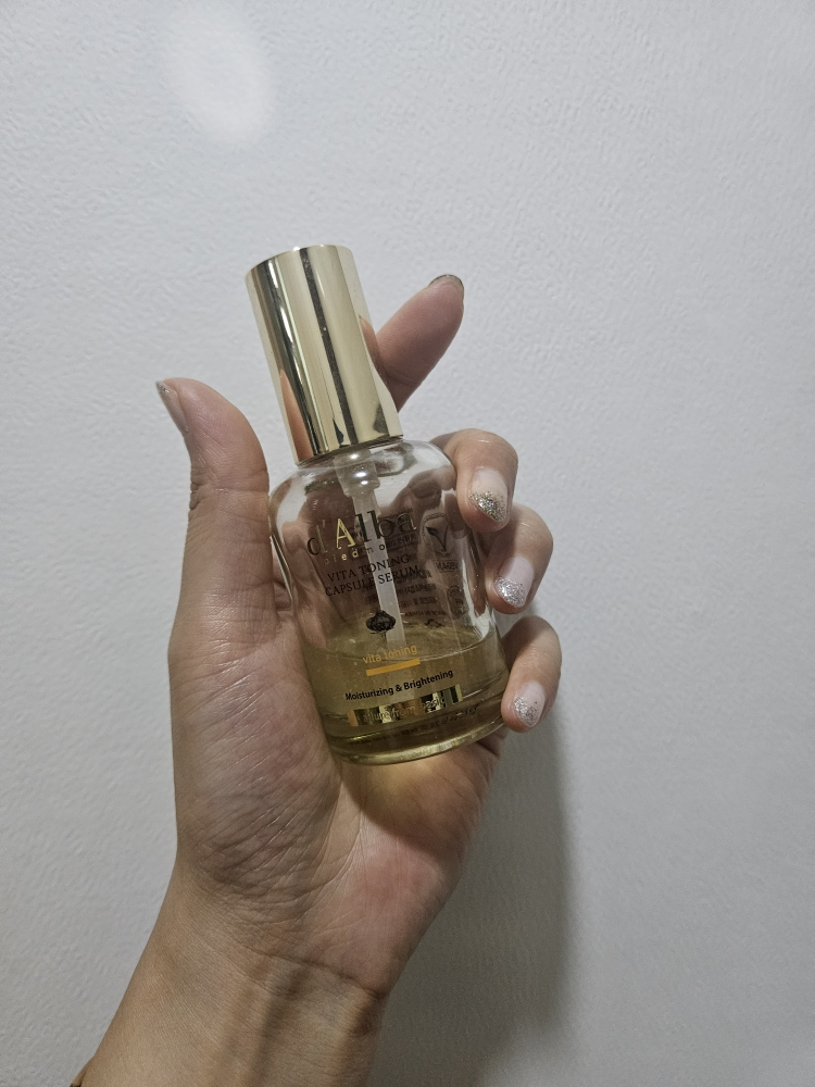 달바 (d'Alba) 비타 토닝 캡슐 세럼 review image