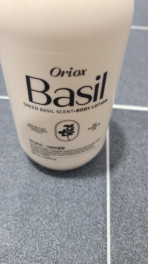 오릭스 (Oriox) 퍼퓸 바디로션 [바질향] review image