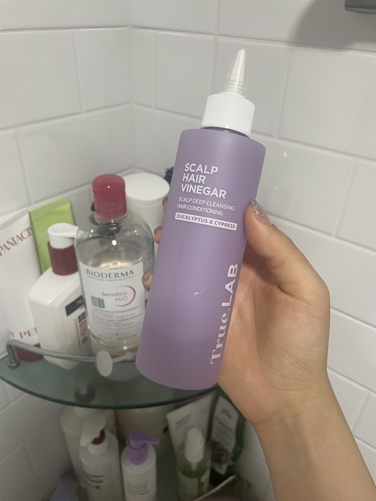头皮醋的真实用户使用照片