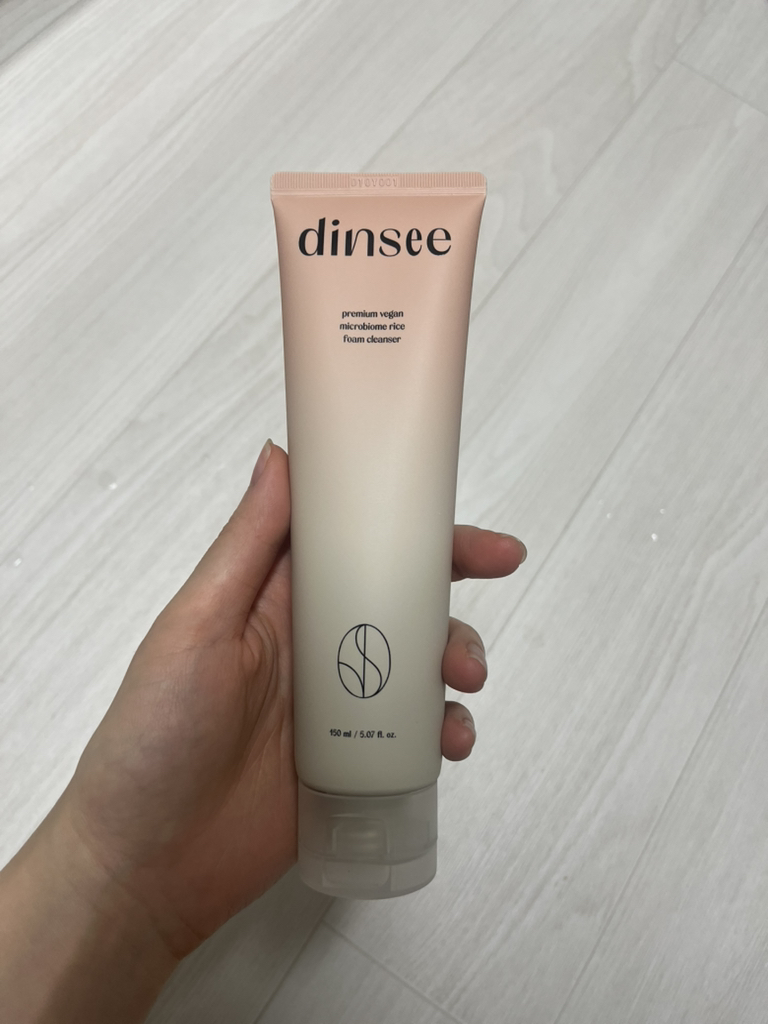 딘시 (dinsee) 프리미엄 비건 마이크로바이옴 라이스 폼클렌저 review image