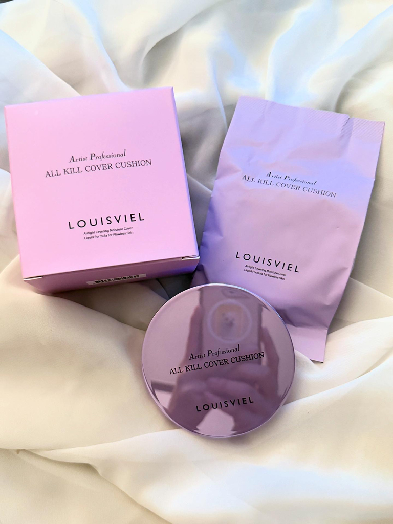 루이비엘 (LOUISVIEL) 올킬 아티스트 커버 쿠션 [SPF50+/PA+++] [21호 라이트베이지] review image