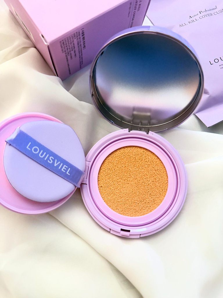 루이비엘 (LOUISVIEL) 올킬 아티스트 커버 쿠션 [SPF50+/PA+++] [21호 라이트베이지] review image