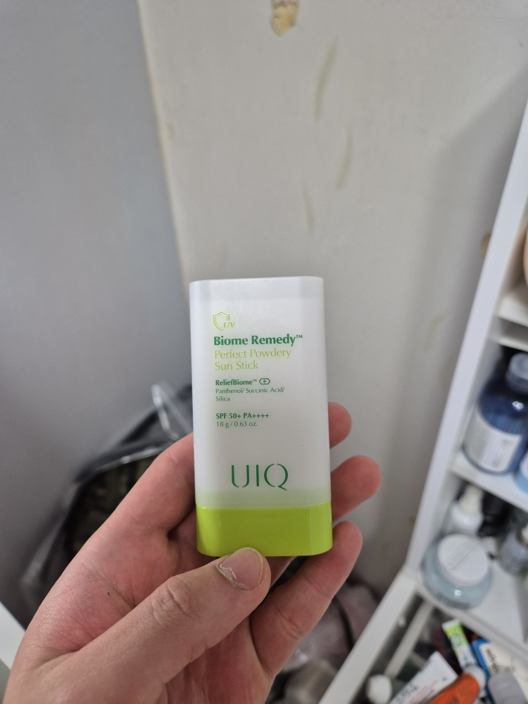 Real user review photo of Biome Remedy™ Perfect Powdery Sun Stick [SPF50+/PA++++]