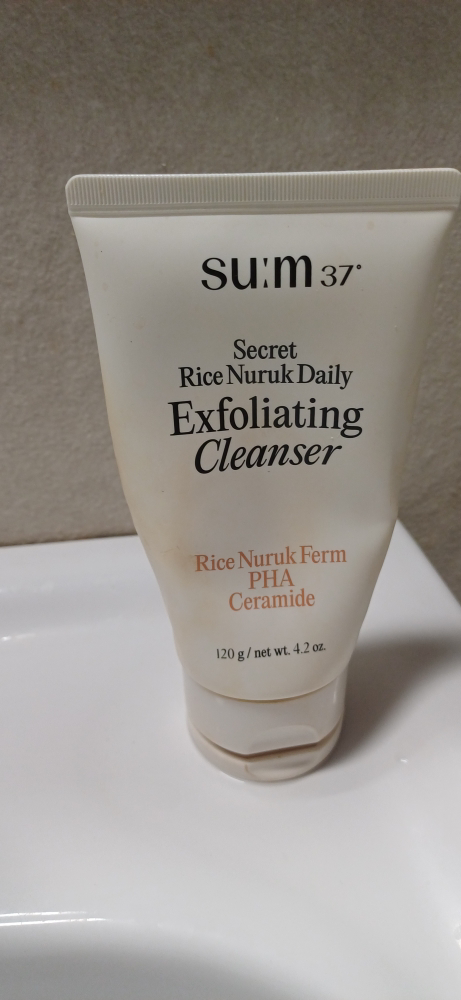 숨37도 (SUM37) 시크릿 라이스 누룩 필링 투 폼 클렌저 review image