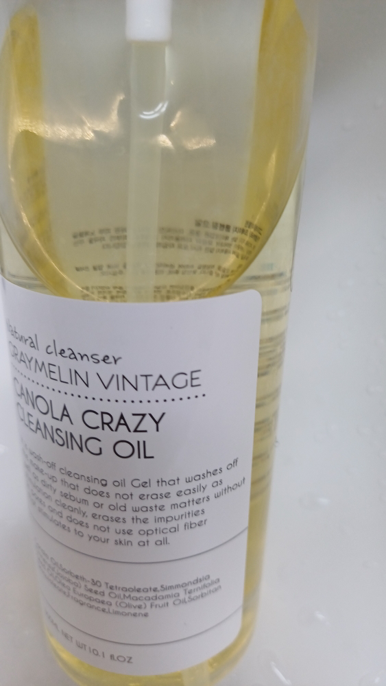 Real user review photo of CANOLA CRAZY CLEANSING OIL