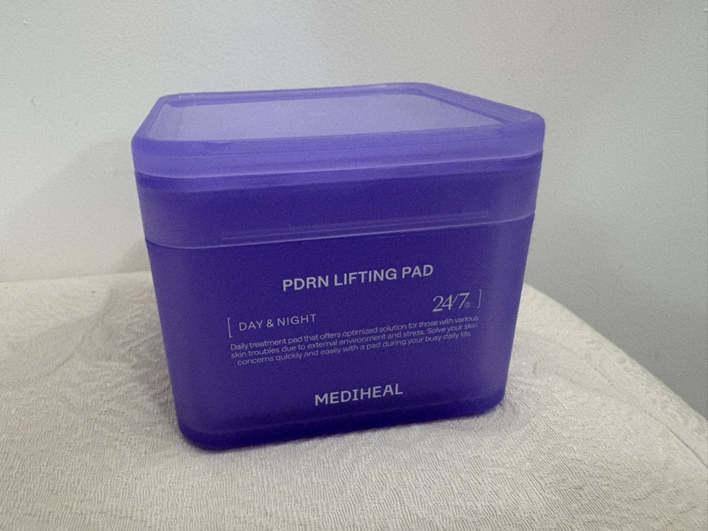 Real user review photo of PDRN LIFTING PAD