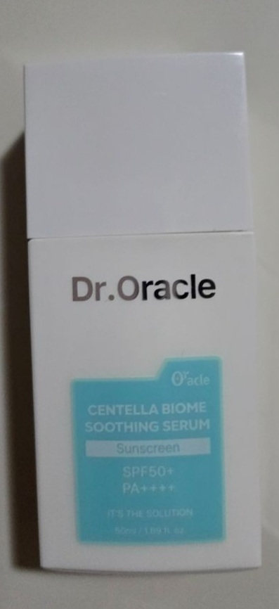 닥터오라클 (Dr.Oracle) 센텔라바이옴 수딩 선 세럼 [SPF50+/PA++++] review image