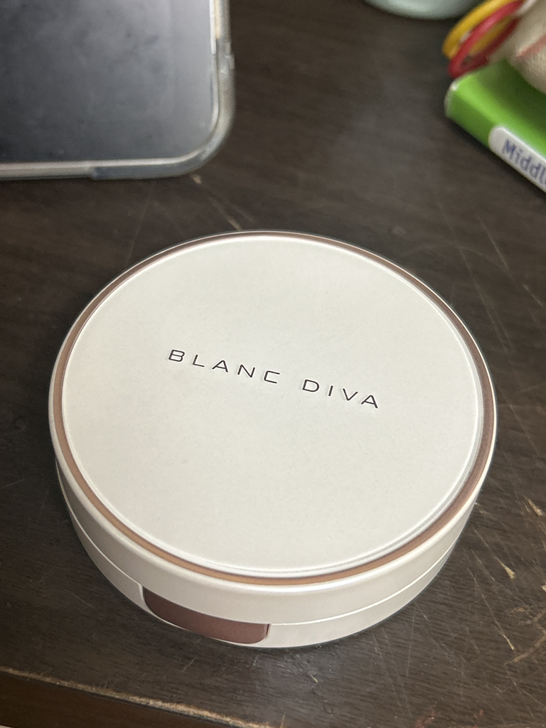 BLANCDIVA 光泽遮瑕气垫 [SPF50+/PA+++] [13号 白色] common.review image