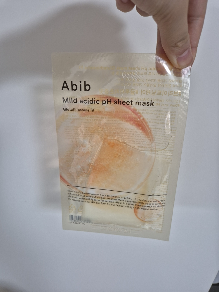 Abib (阿彼芙) 弱酸性面膜 谷胱甘肽 common.review image
