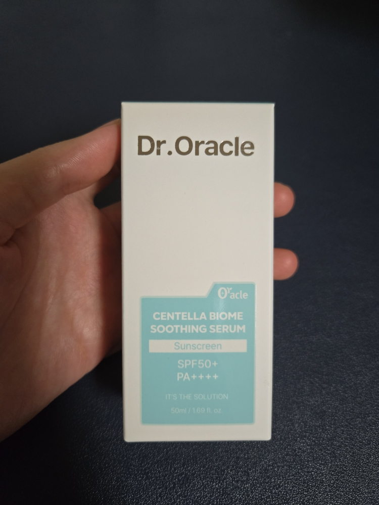 닥터오라클 (Dr.Oracle) 센텔라바이옴 수딩 선 세럼 [SPF50+/PA++++] review image
