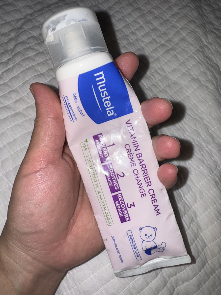 Mustela Vitamin Barrier Cream 123 review image