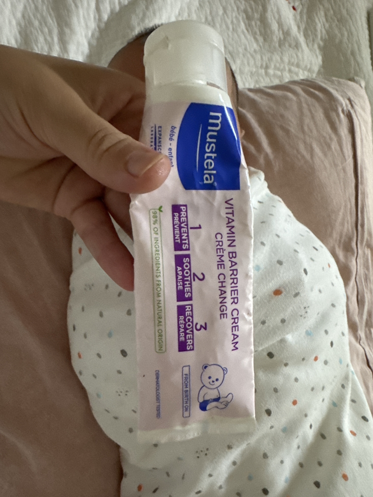 Mustela Vitamin Barrier Cream 123 review image