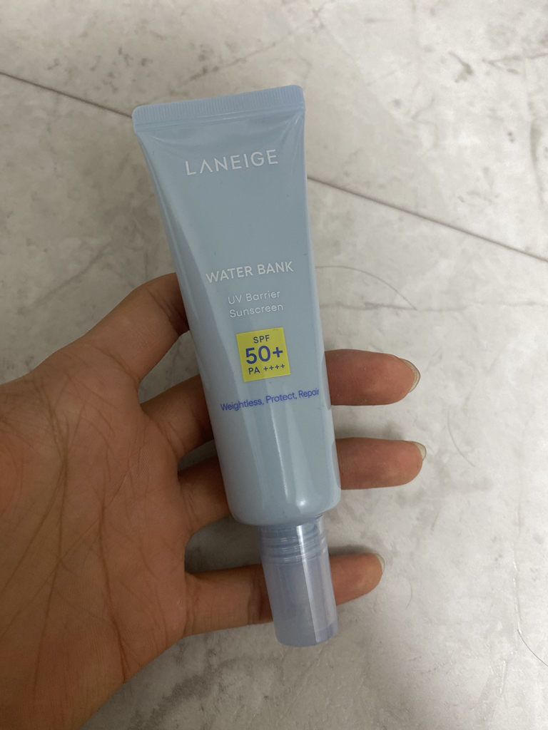 水库 UV 屏障防晒霜 [SPF50+/PA++++]的真实用户使用照片