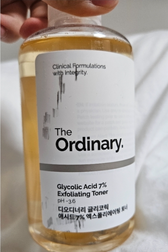 7%甘油酸去角质爽肤水的真实用户使用照片