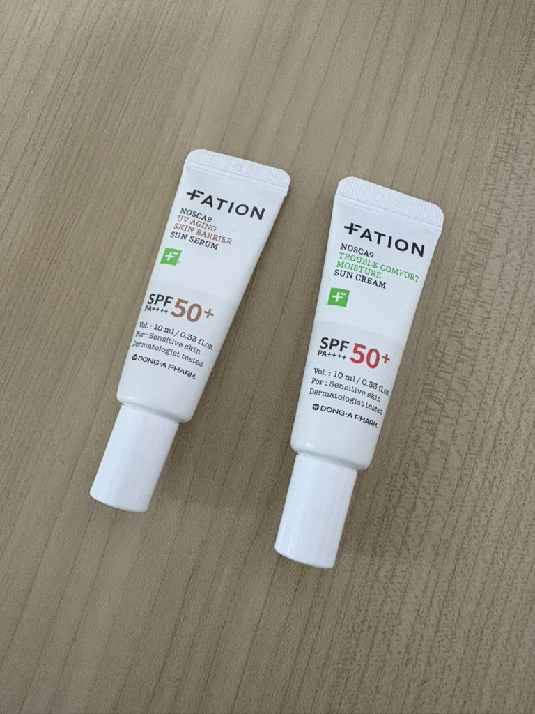 诺斯卡纳UVA抗衰老屏障防晒精华[SPF50+/PA++++]的真实用户使用照片