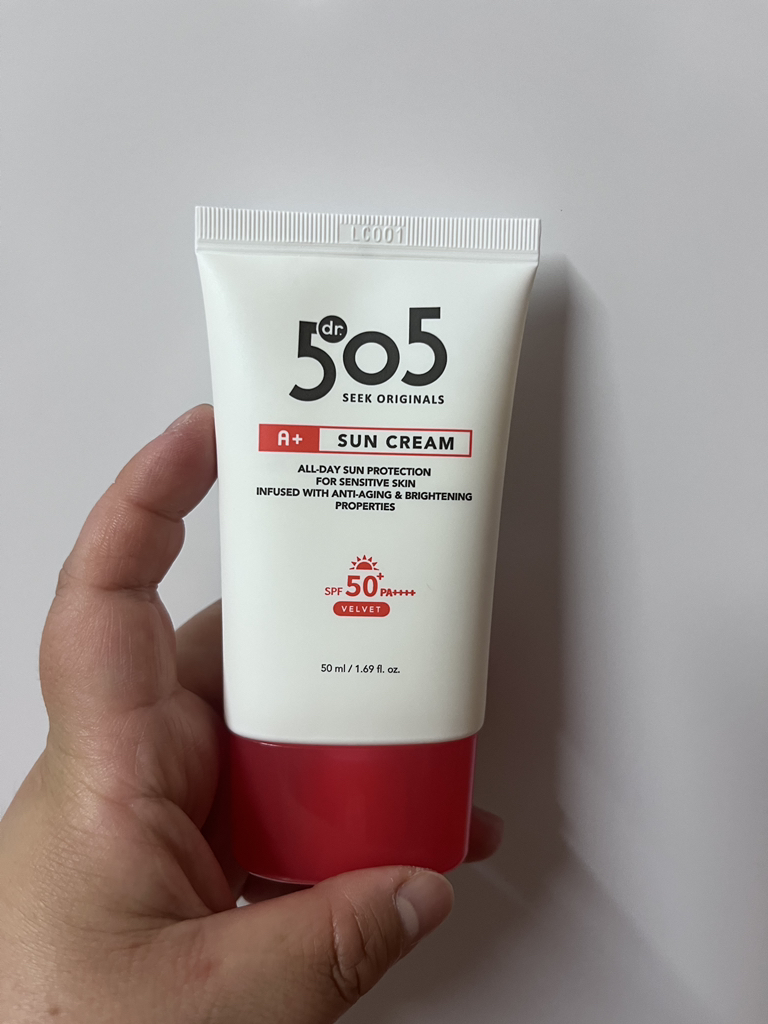 닥터505 (dr.505) 에이플러스 선크림 벨벳 [SPF50+/PA++++] review image