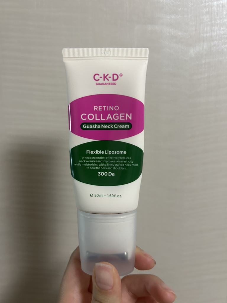 CKDGUARANTEED (씨케이디개런티드) 레티노콜라겐 저분자300 괄사 목주름 크림 review image