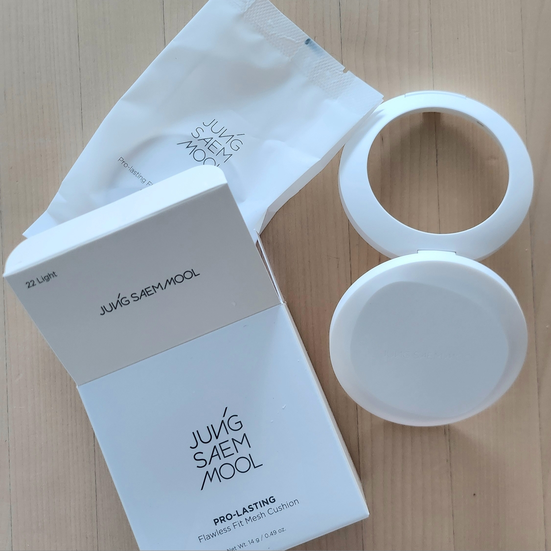 JUNGSAEMMOOL (郑瑄茉) 防晒隔离网状垫 [SPF50+/PA+++] [22 浅色] common.review image