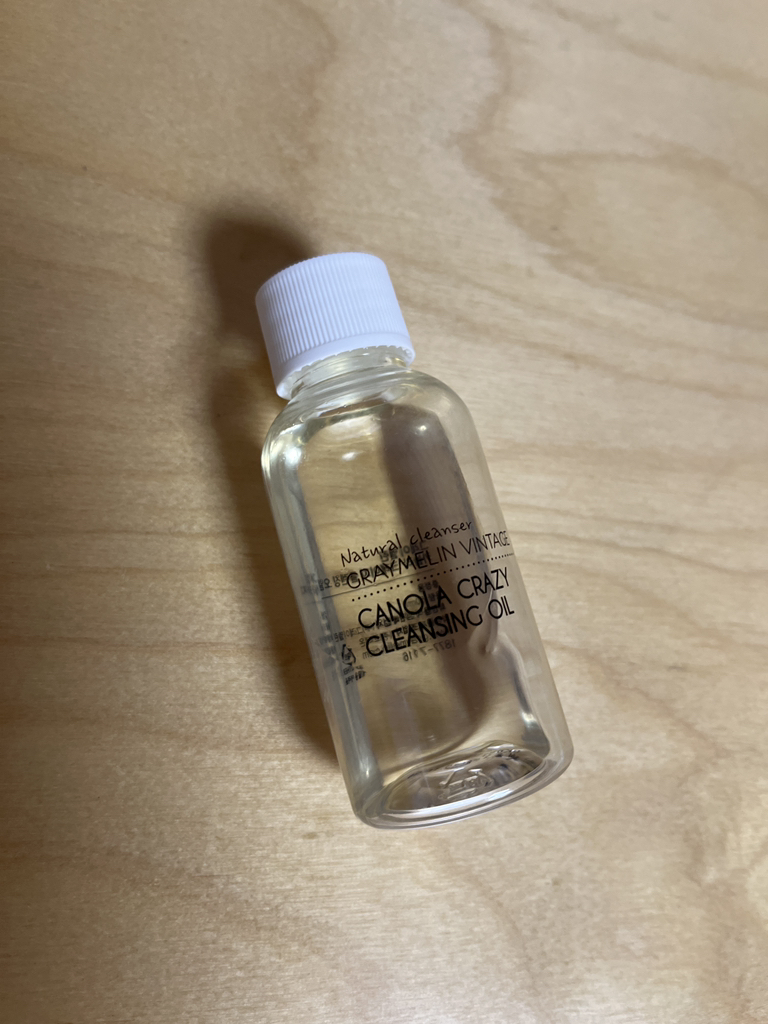 Real user review photo of CANOLA CRAZY CLEANSING OIL