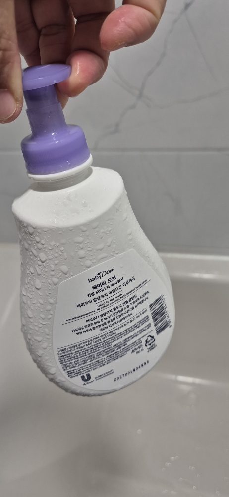 베이비도브 (babyDove) 탑투토 바디워시 [카밍모이스처] review image