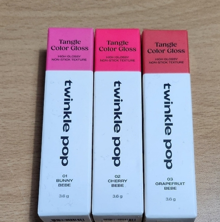 Tangle Colour Gloss [01 Bunnybabe]，兔女郎色的真实用户使用照片