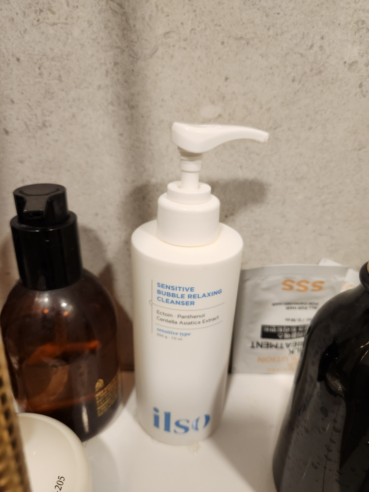 ilso 敏感泡沫放松洁面乳 common.review image