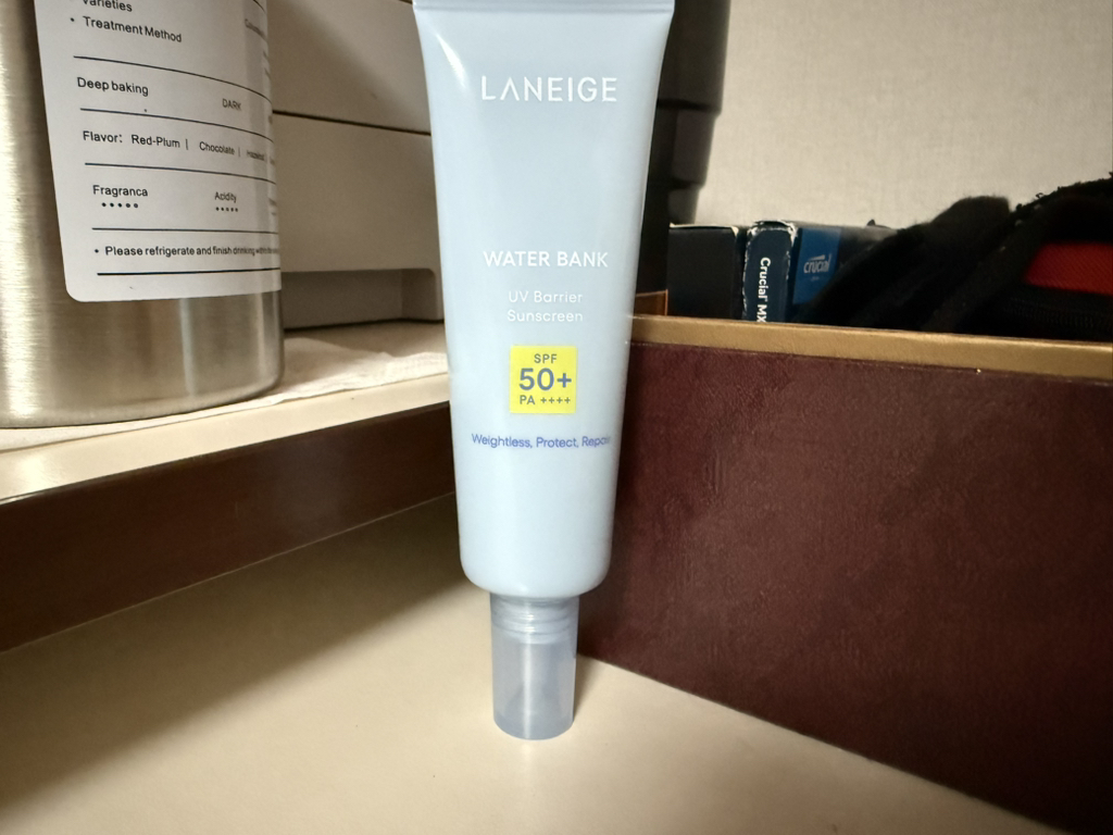 水库 UV 屏障防晒霜 [SPF50+/PA++++]的真实用户使用照片
