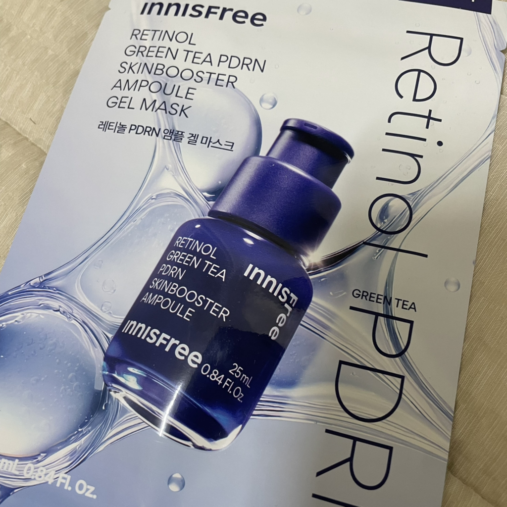 이니스프리 (INNISFREE) 레티놀 PDRN 스킨부스터 앰플 겔 마스크 review image