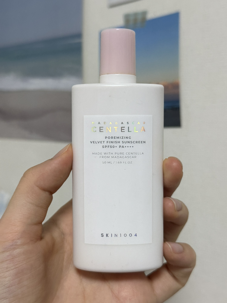스킨1004 (SKIN1004) 마다가스카르 센텔라 포어마이징 벨벳 피니쉬 선스크린 [SPF50+/PA++++] review image