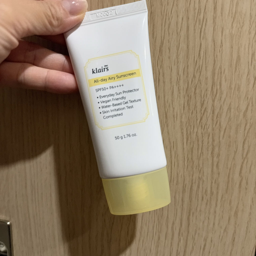 全天候防晒霜 [SPF50+/PA++++]的真实用户使用照片